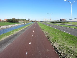 Fietspad Harnaschpolder