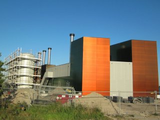 Eneco warmtestation Harnaschpolder