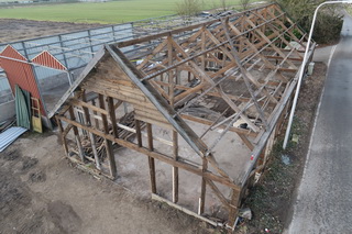 Harnaskade, oude tuindersschuur