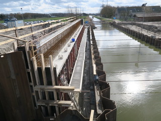 Bouw brug Zuidhoornseweg Harnaschwetering