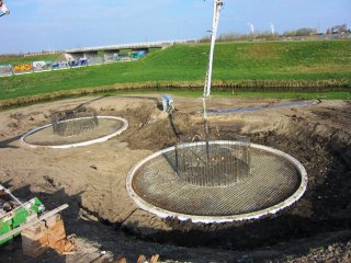 Wachten op beton