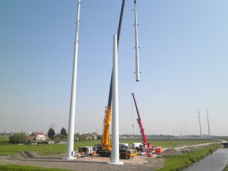 Masthoogte 63 meter